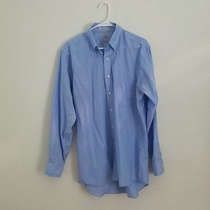 NWOT-Blue Button Down Mens Dress Shirt